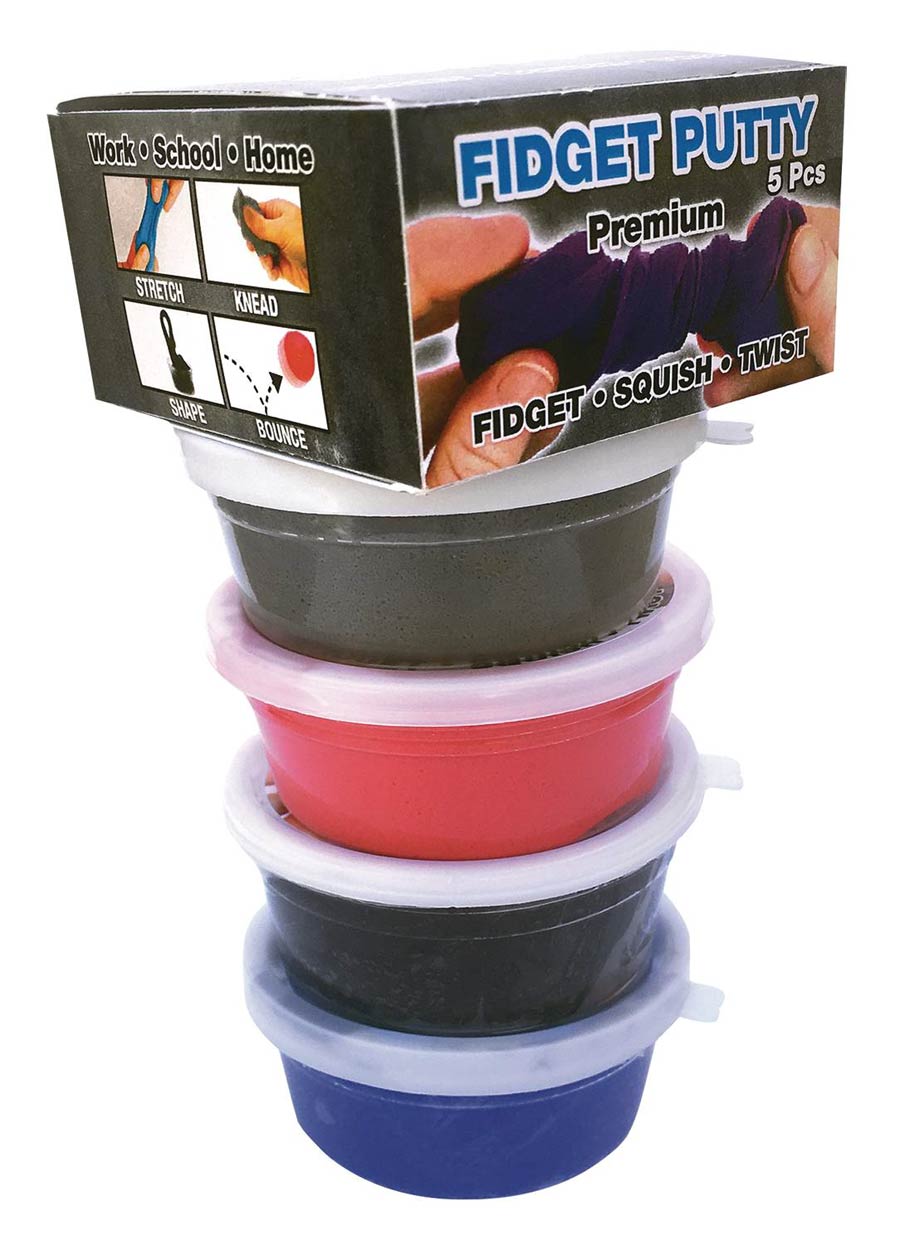Zorbitz Fidget Putty Office Colors Pack
