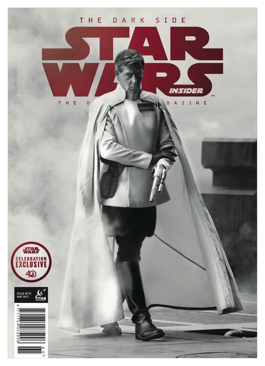 Star Wars Insider #172 Star Wars Celebration 2017 Special Dark Side Cover