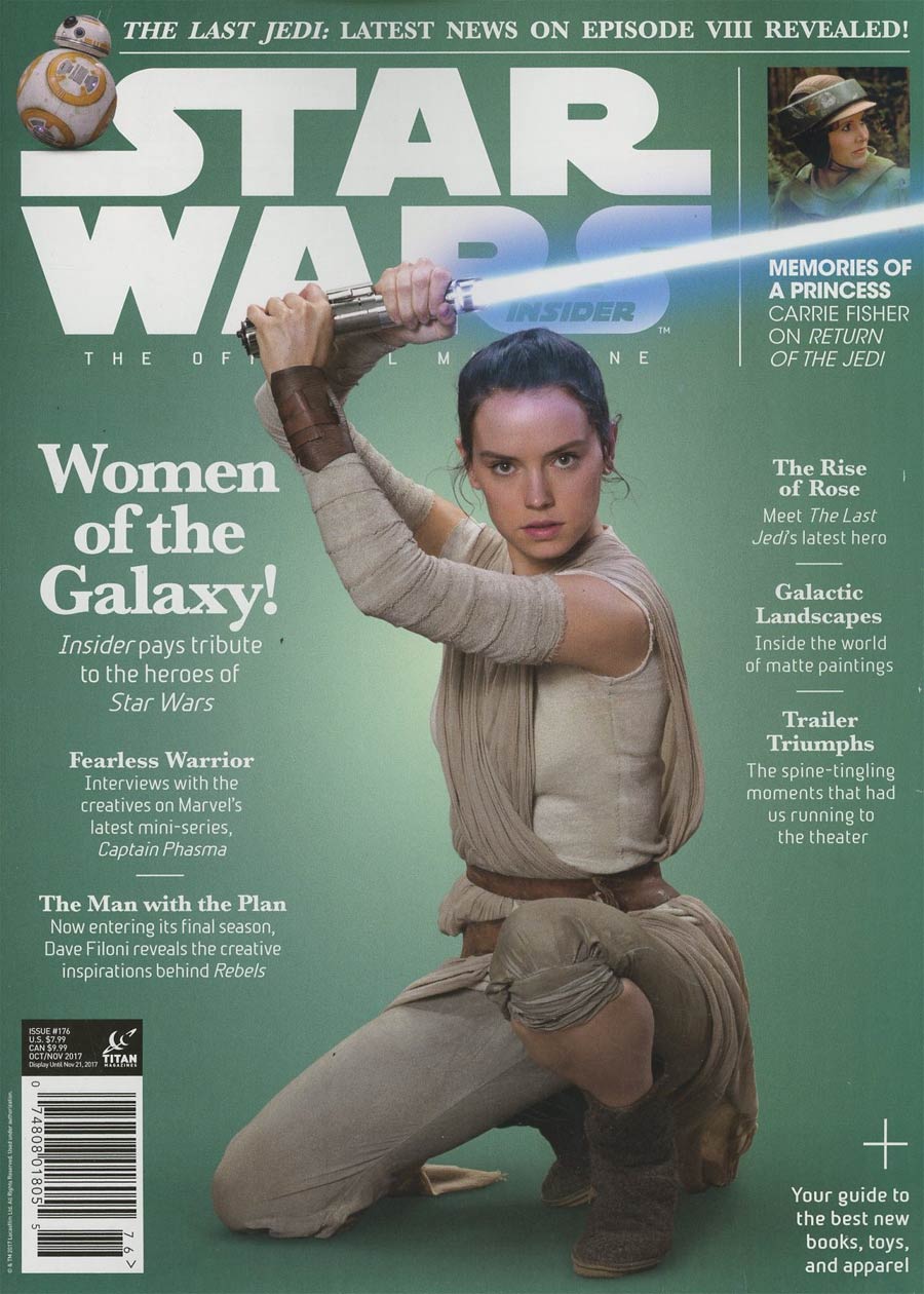 Star Wars Insider #176 November 2017 Newsstand Edition