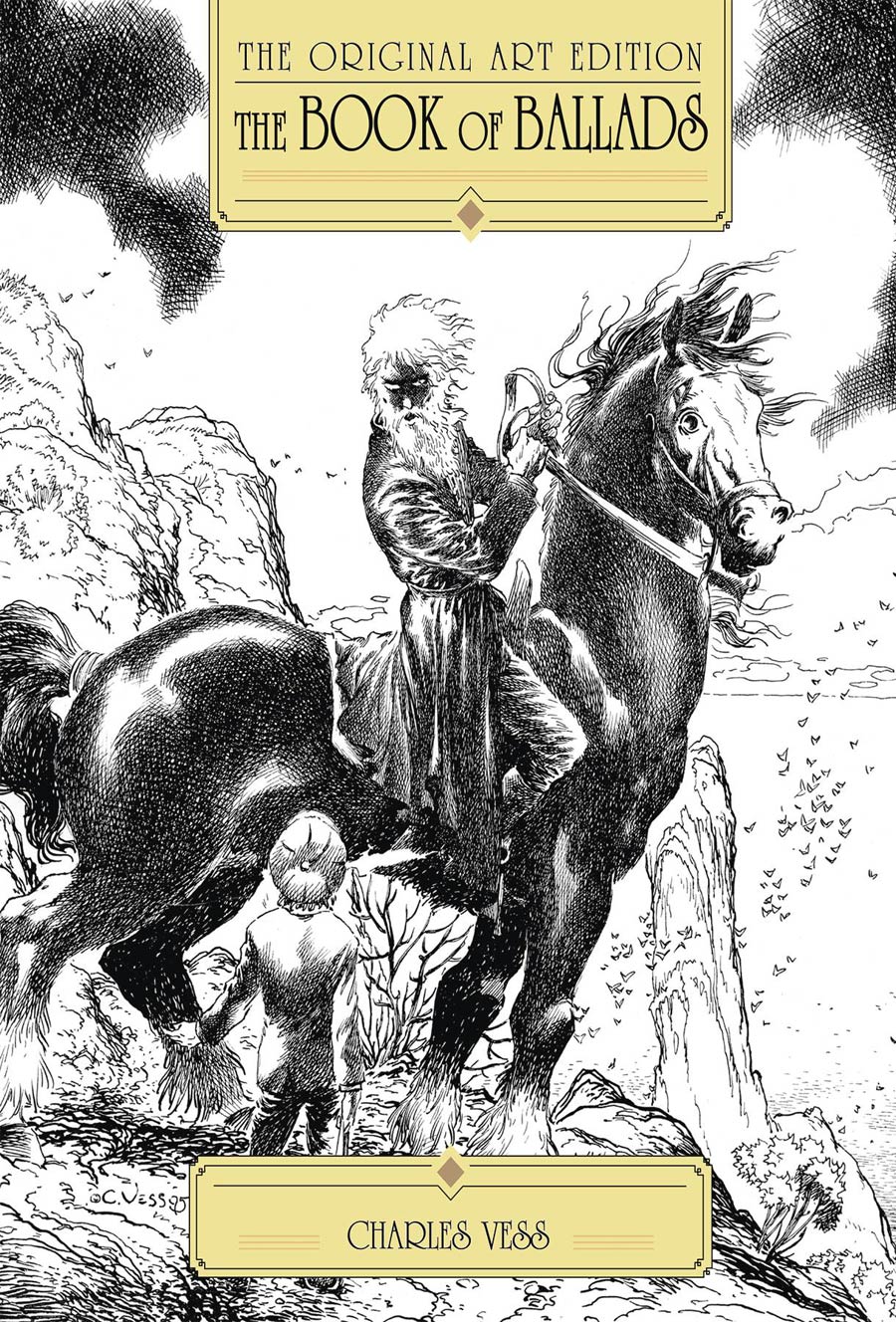Book Of Ballads Original Art Edition HC Signed Limited Edition