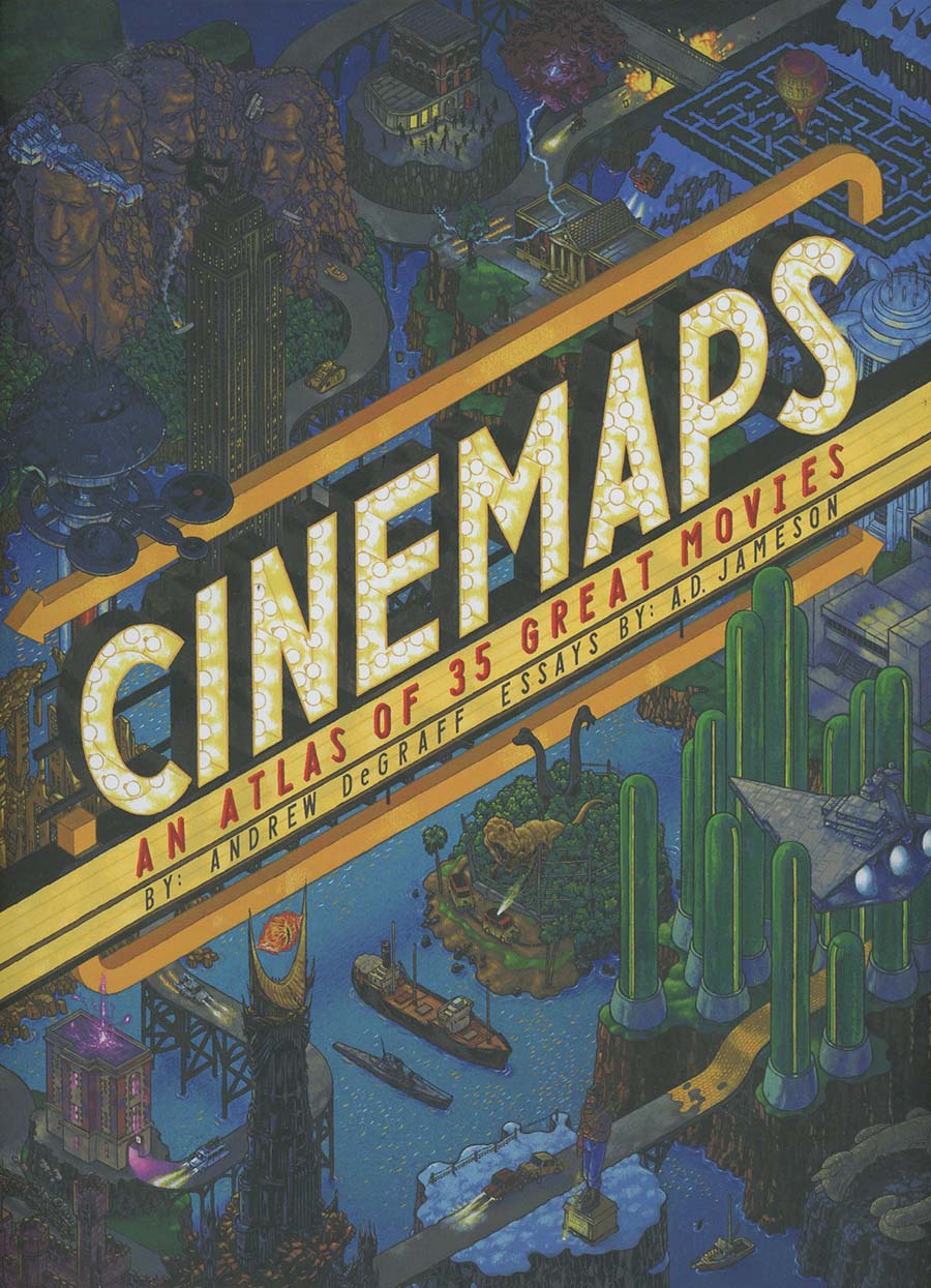 Cinemaps An Atlas Of 35 Great Movies HC