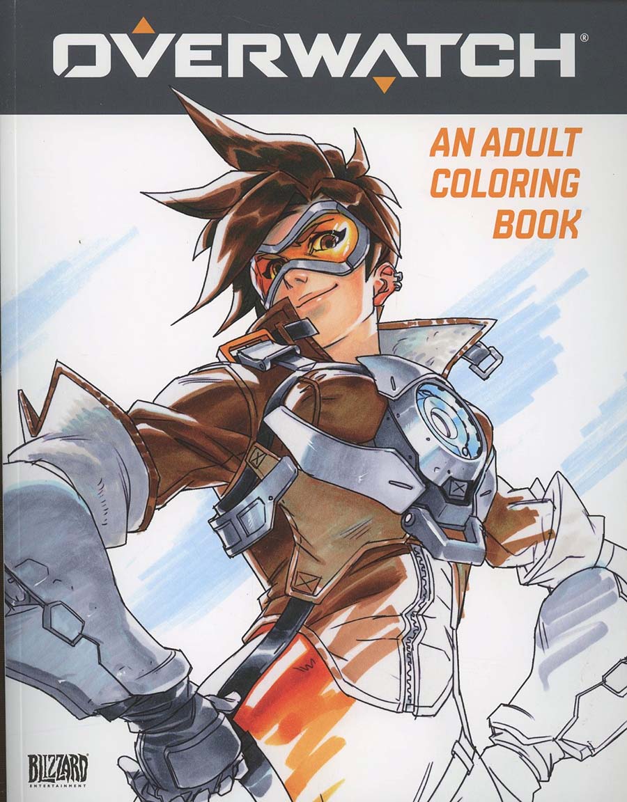 Overwatch An Adult Coloring Book SC