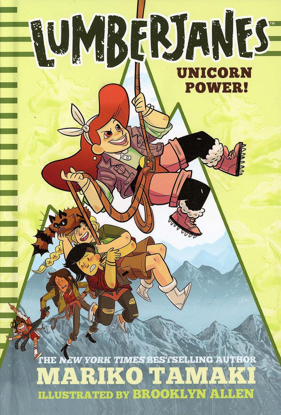 Lumberjanes Illustrated Novel Vol 1 Unicorn Power HC