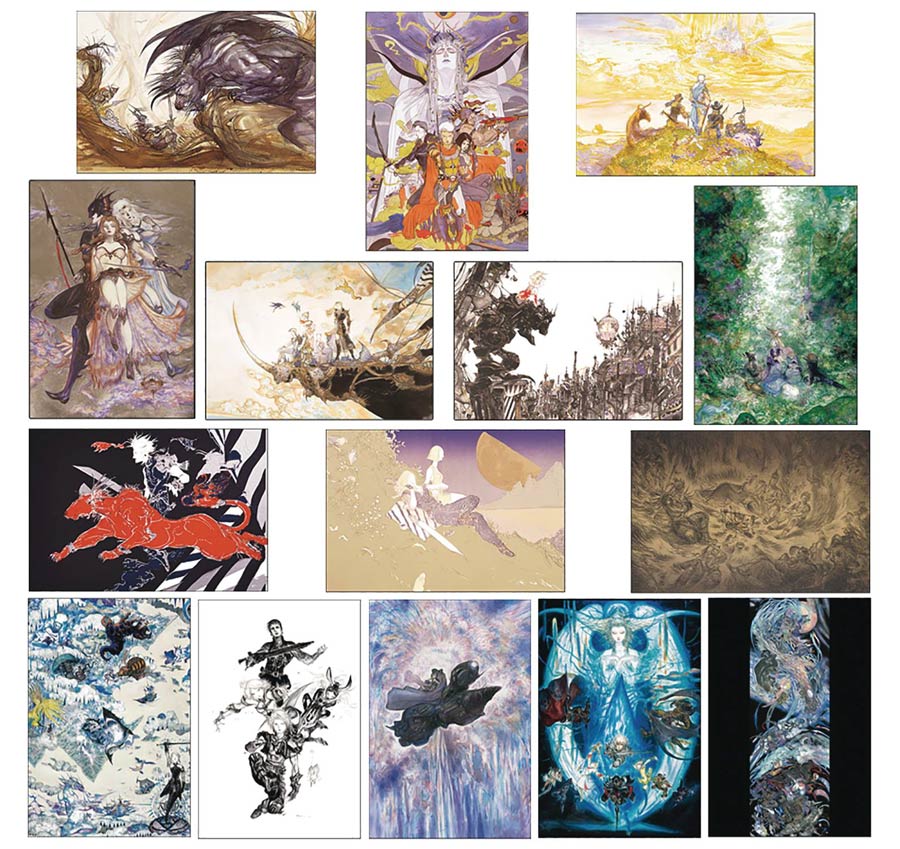 Final Fantasy 30th Anniversary Postcard Set