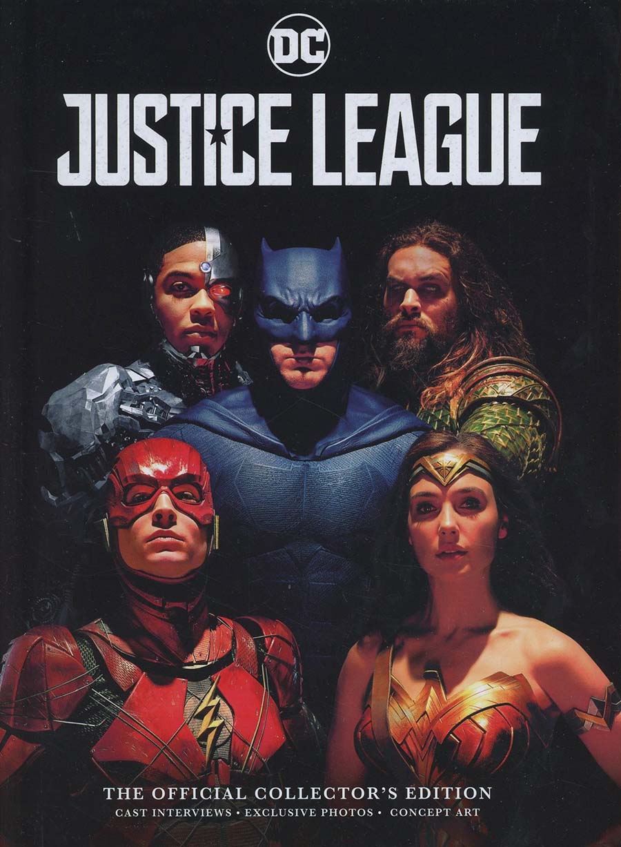 Justice League Movie Official Collectors Magazine HC
