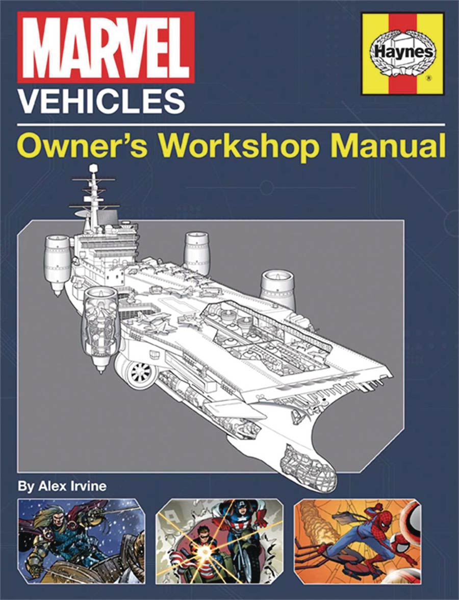 Marvel Vehicles Owners Workshop Manual SC