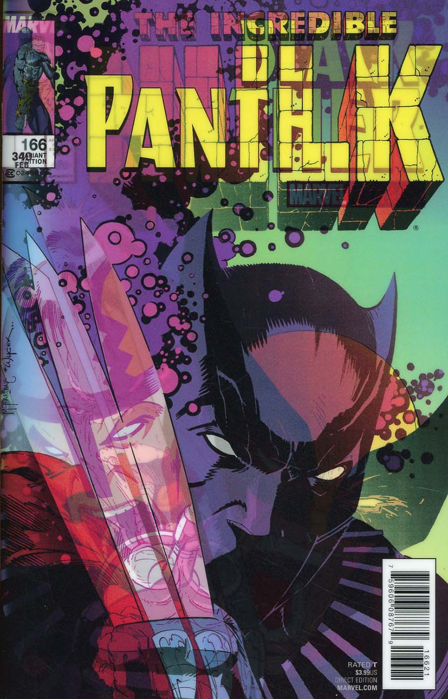 Black Panther Vol 6 #166 Cover B Variant Wes Craig Lenticular Homage Cover (Marvel Legacy Tie-In)