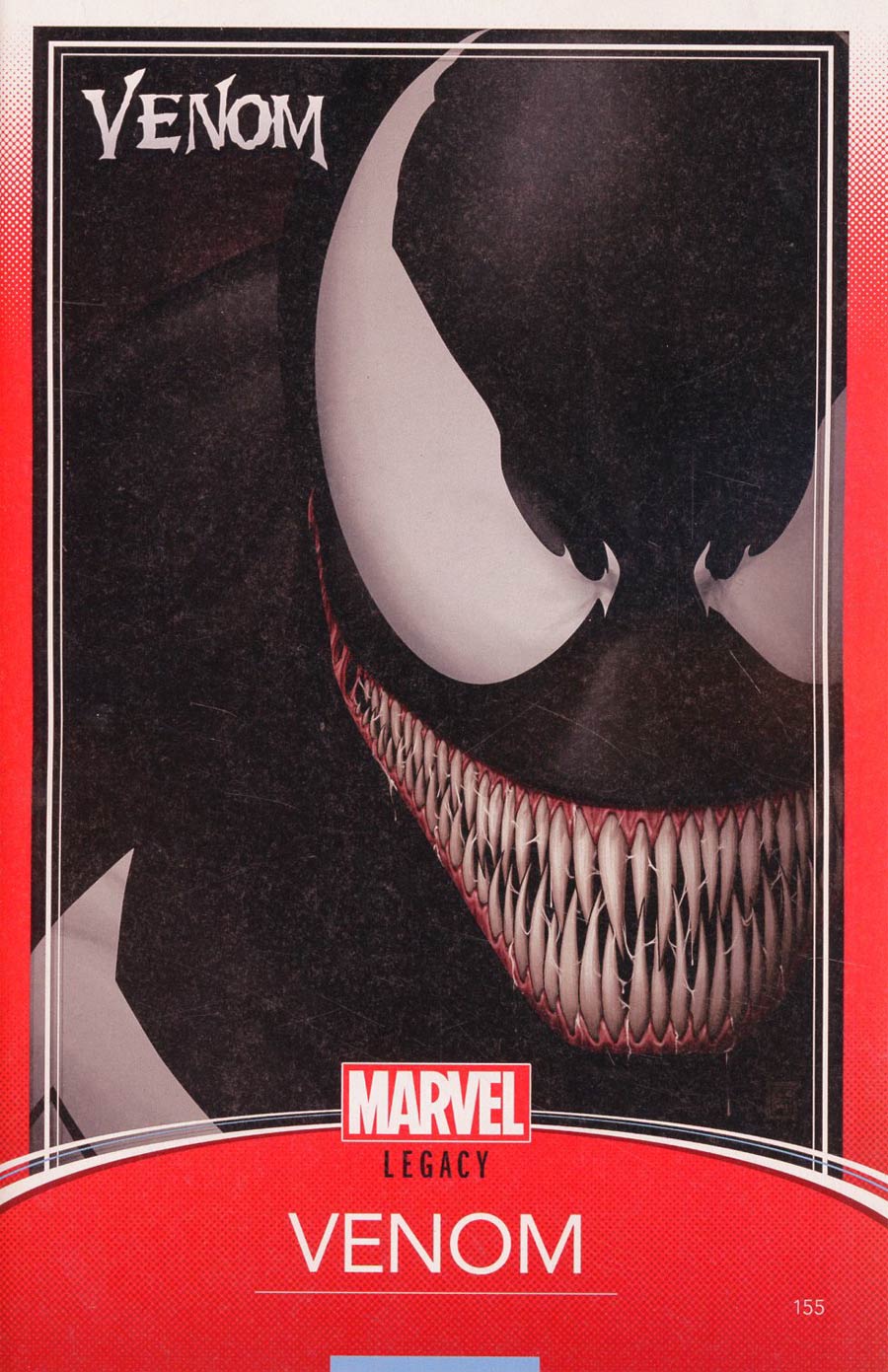 Venom Vol 3 #155 Cover C Variant John Tyler Christopher Trading Card Cover (Marvel Legacy Tie-In)