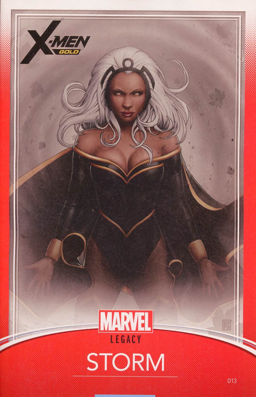 X-Men Gold #13 Cover C Variant John Tyler Christopher Trading Card Cover (Mojo Worldwide Part 1)(Marvel Legacy Tie-In)