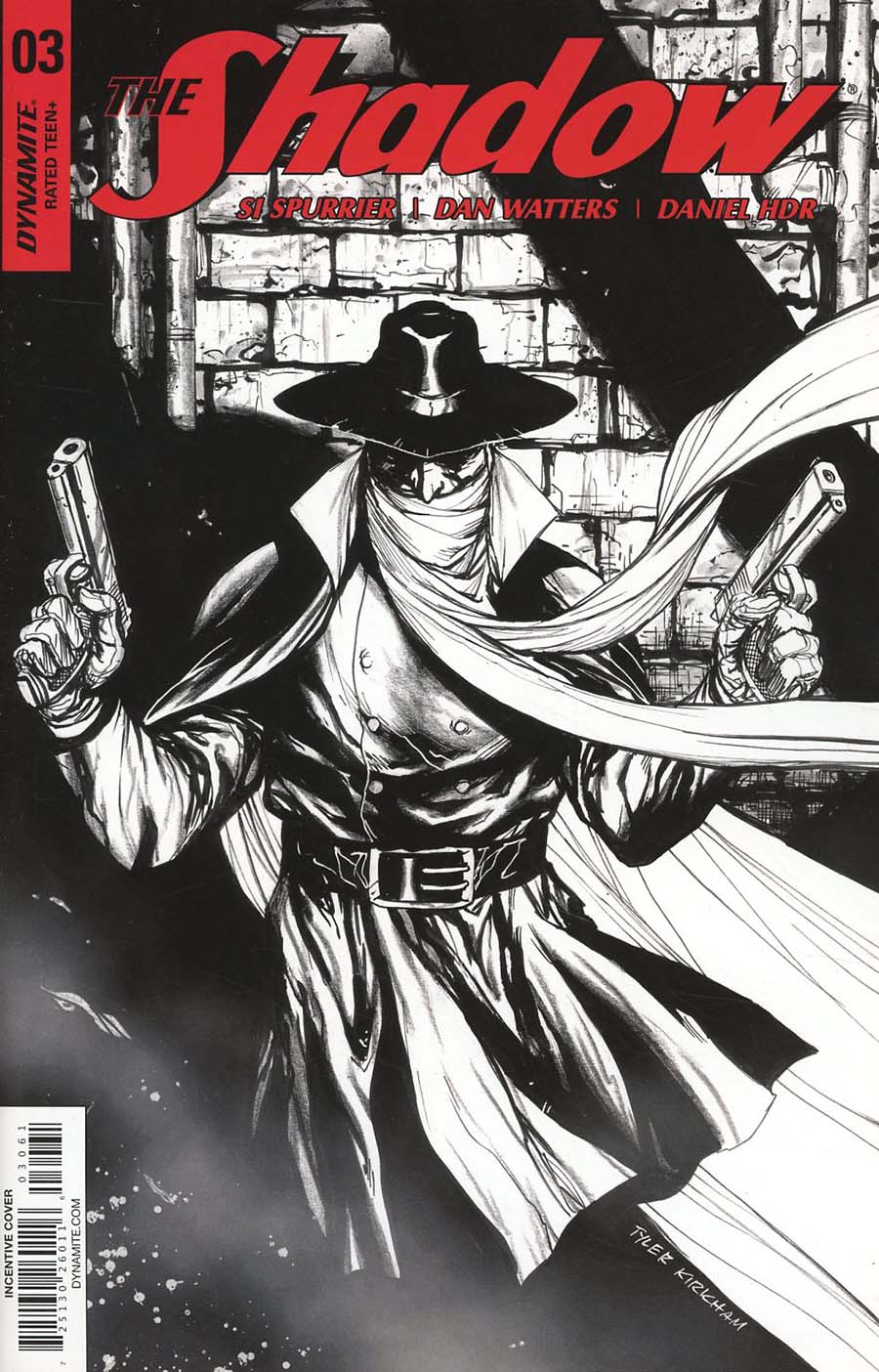Shadow Vol 7 #3 Cover E Incentive Charles Wilson III Virgin Cover