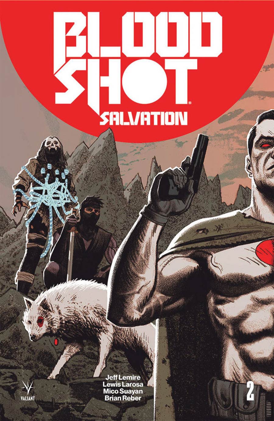 Bloodshot Salvation #2 Cover F Incentive Greg Smallwood Interlocking Variant Cover