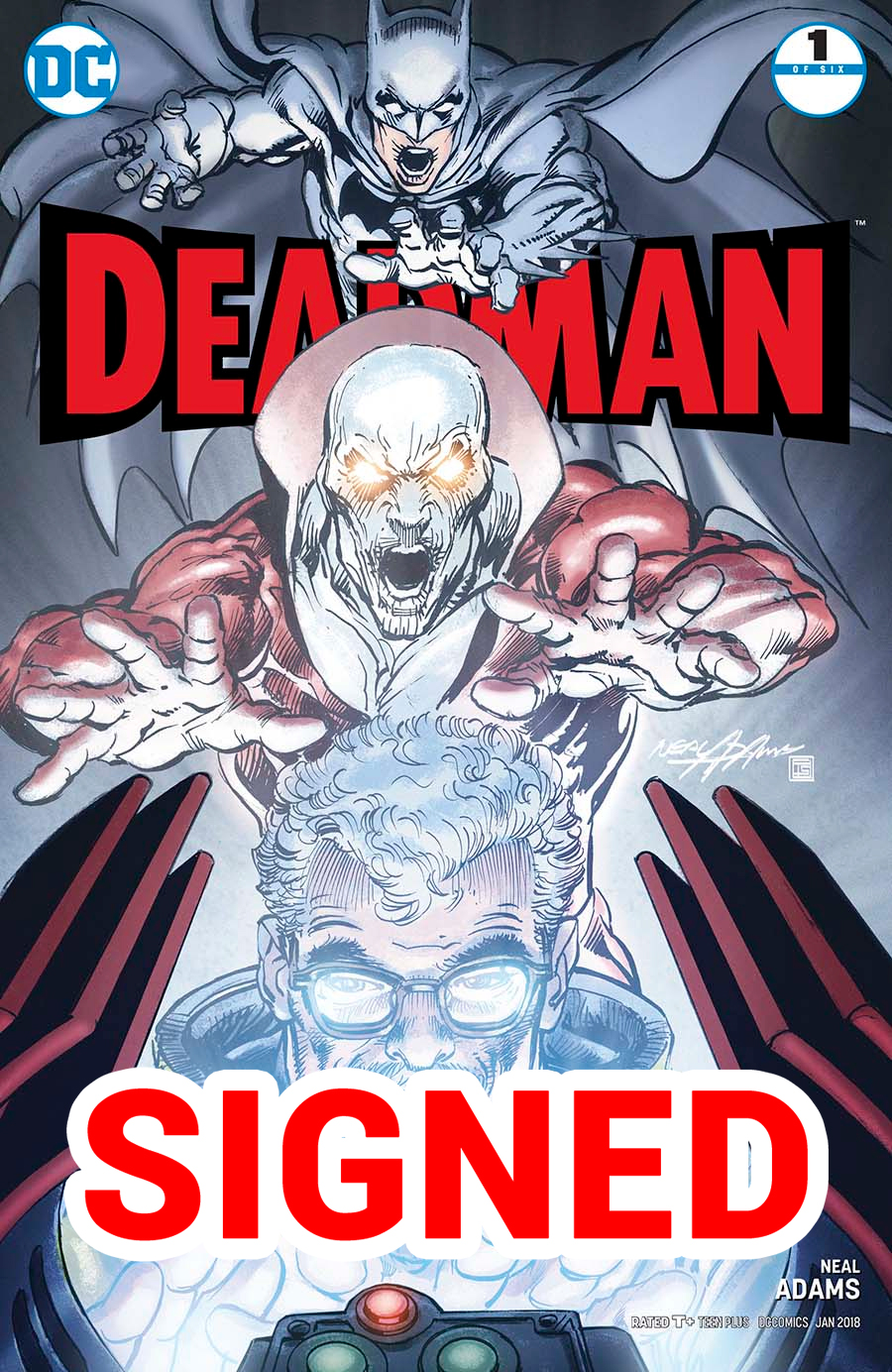 Deadman Vol 5 #1 Cover E DF Signed By Neal Adams