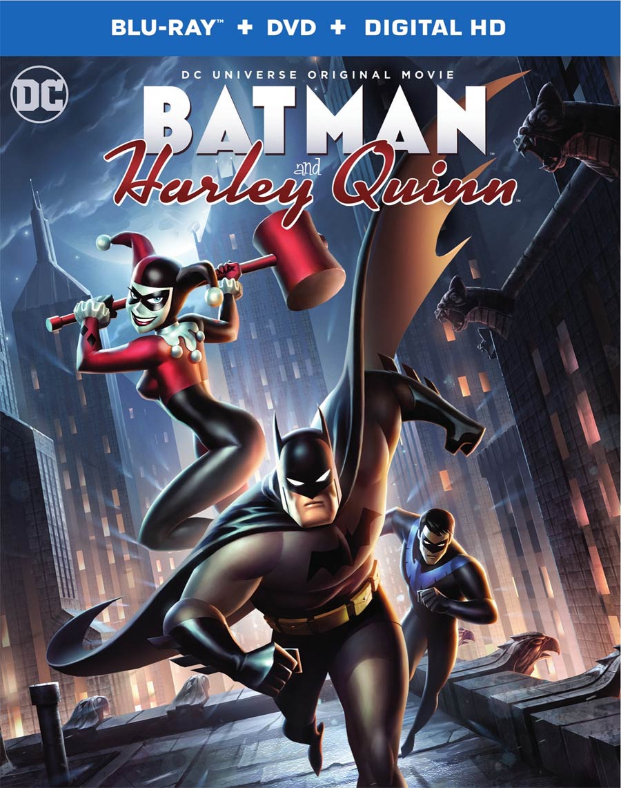 Batman And Harley Quinn Combo Blu-ray DVD