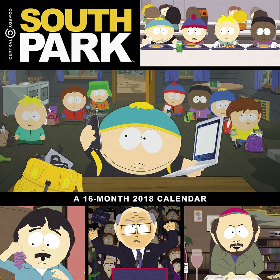 South Park 2018 12x12-inch Wall Calendar