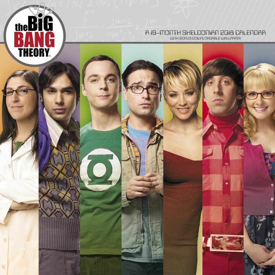 Big Bang Theory 2018 12x12-inch Wall Calendar