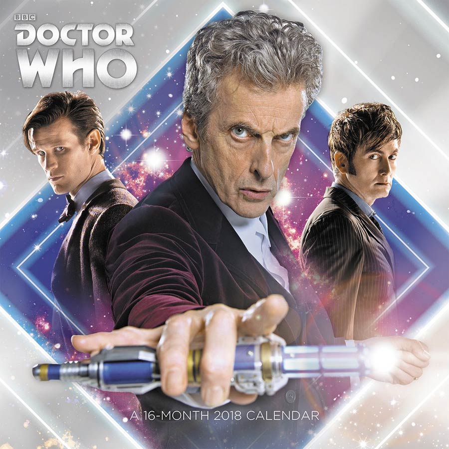 Doctor Who 2018 7x7-inch Mini Wall Calendar