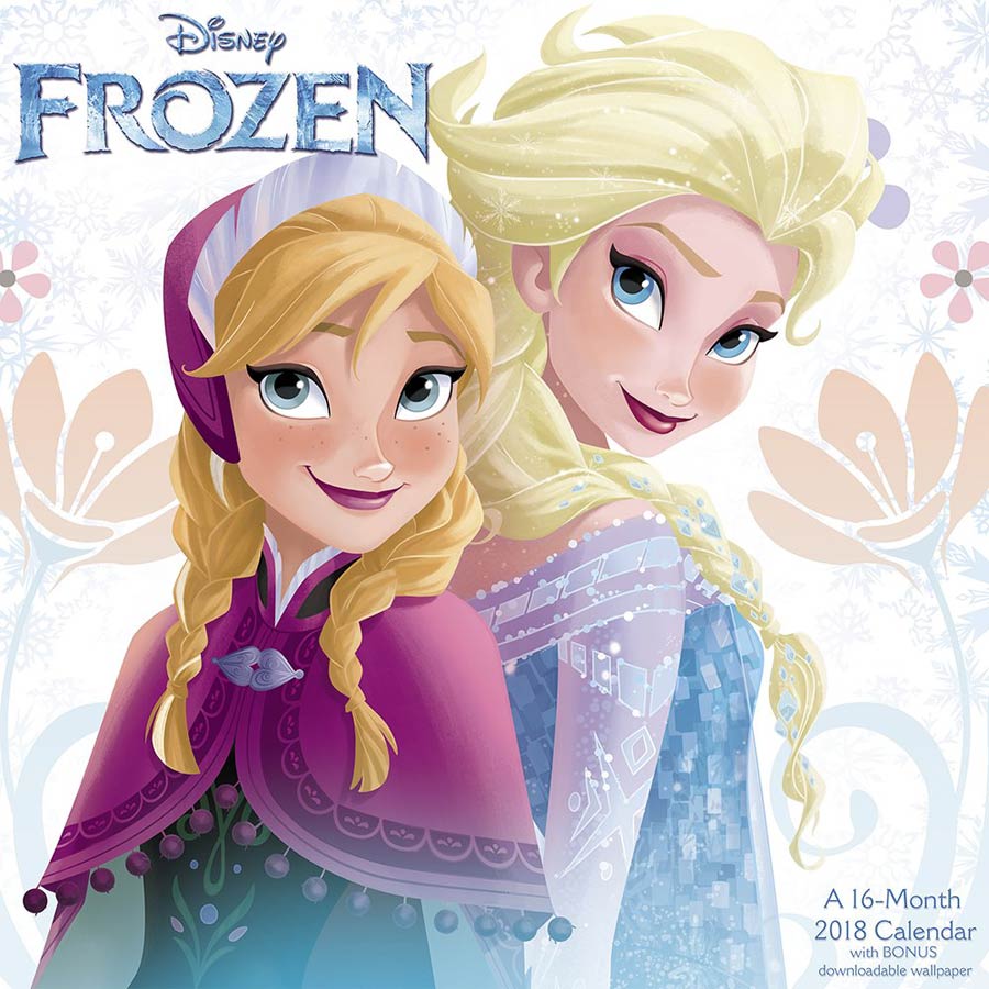 Frozen Group 2018 12x12-inch Wall Calendar