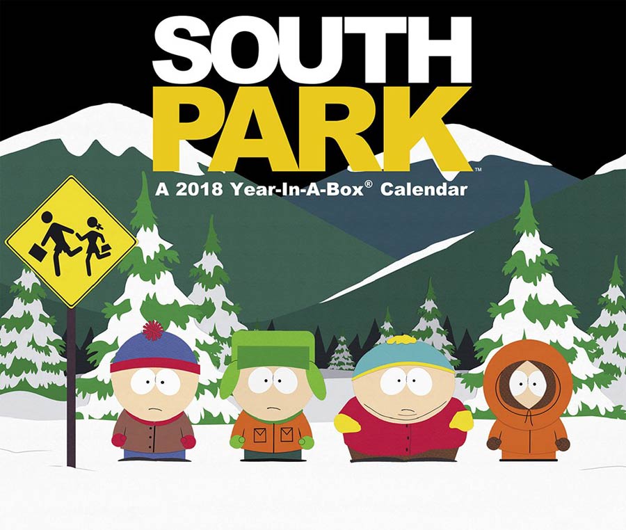 South Park 2018 6x5-inch Page-A-Day Calendar