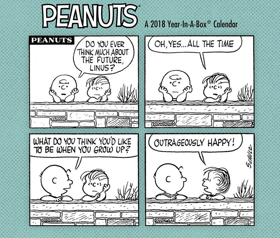 Peanuts Strips 2018 6x5-inch Page-A-Day Calendar