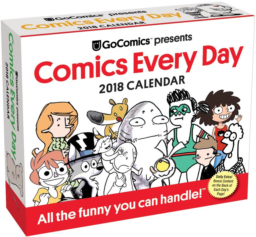 Comics Every Day 2018 6x5-inch Page-A-Day Calendar