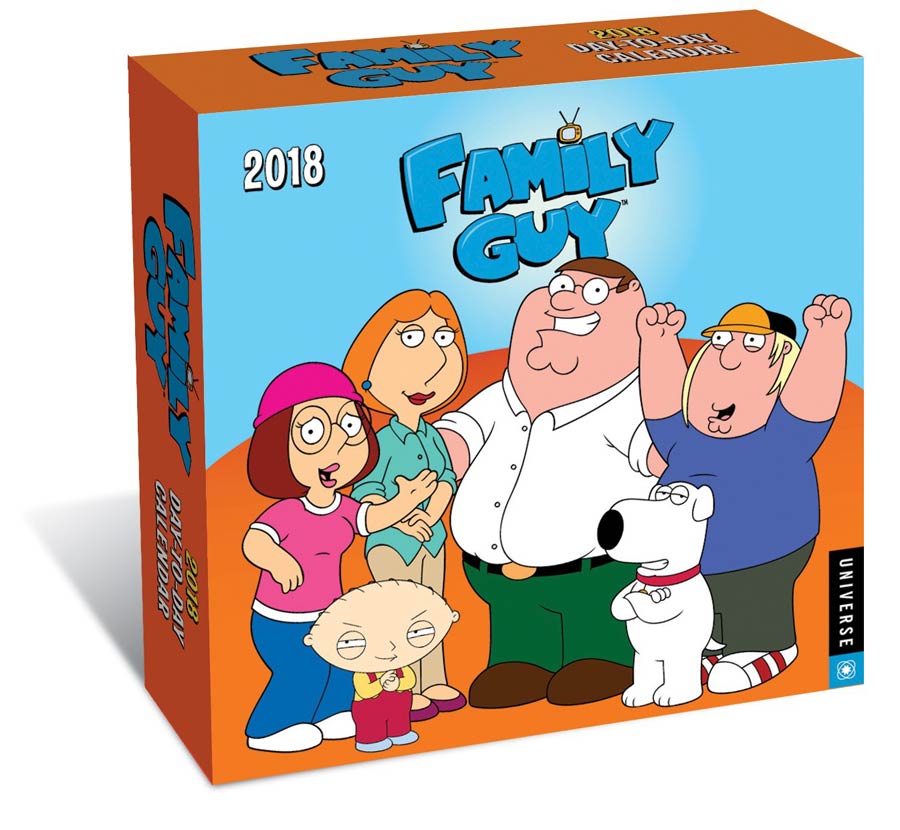 Family Guy 2018 6x5-inch Page-A-Day Calendar
