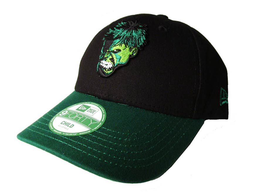 Hulk Black Youth 940 Velcro Strapback Cap