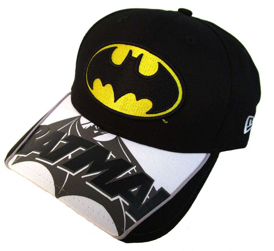 Batman Logo Scramble Black 950 Snapback Cap