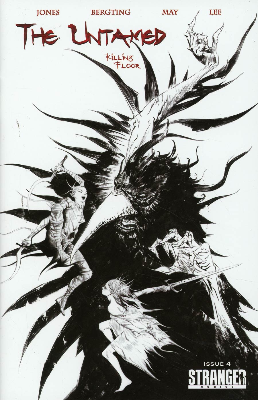 Untamed II #4 Cover C Incentive Jae Lee Sketch Cover