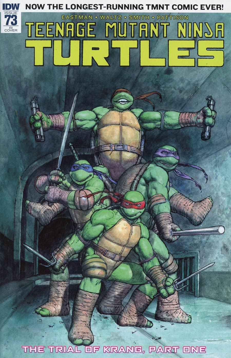 Teenage Mutant Ninja Turtles Vol 5 #73 Cover C Incentive Julio Das Pastoras Variant Cover