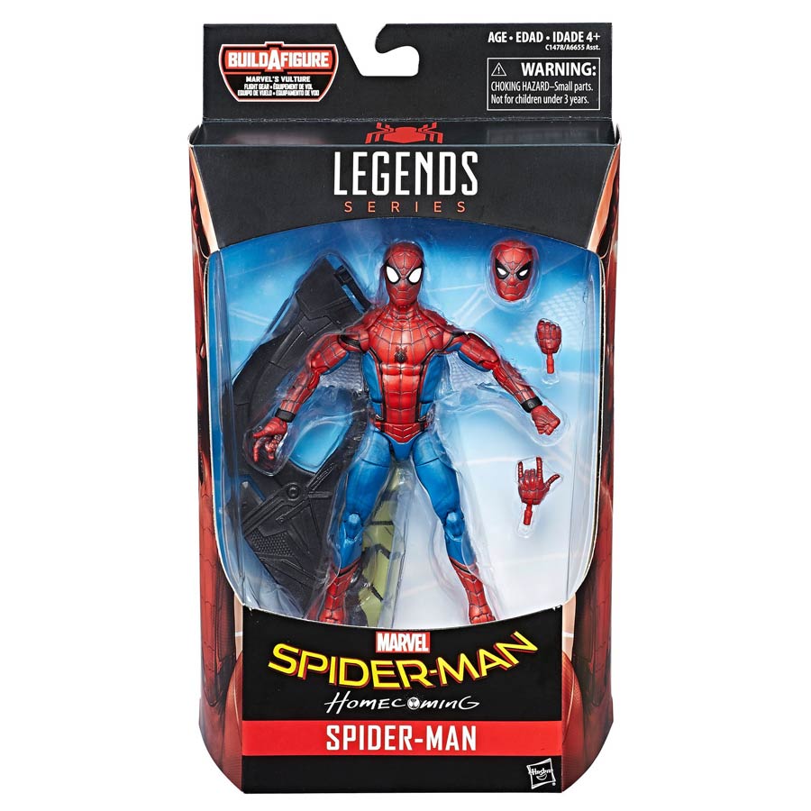 Spider-Man Legends 6-Inch Action Figure Assortment 201702 - Spider-Man Web Wings
