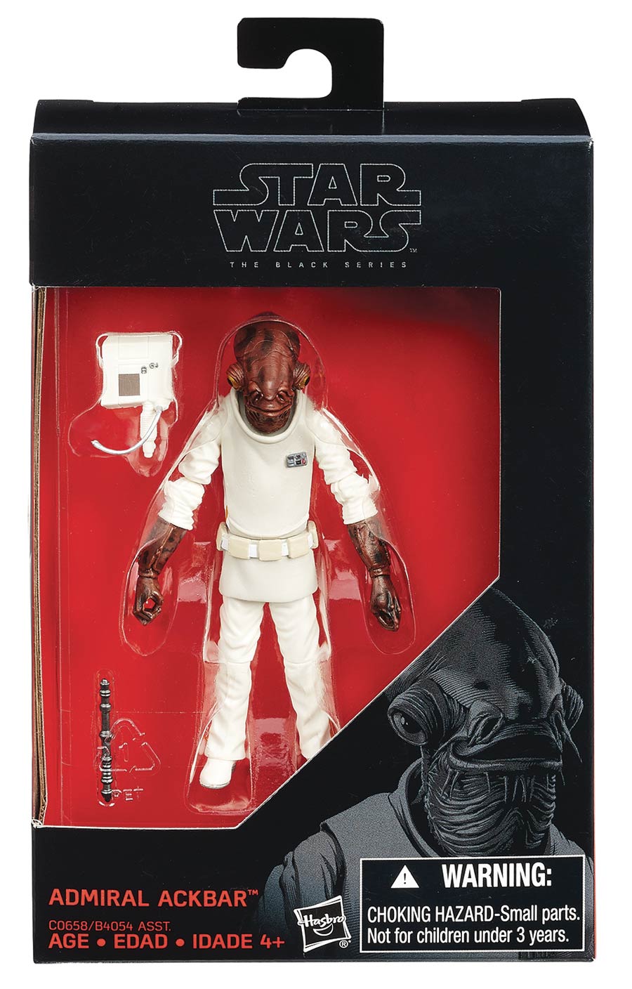 Star Wars Black Series 3.75-Inch Action Figure Assortment 201701 - Admiral Ackbar
