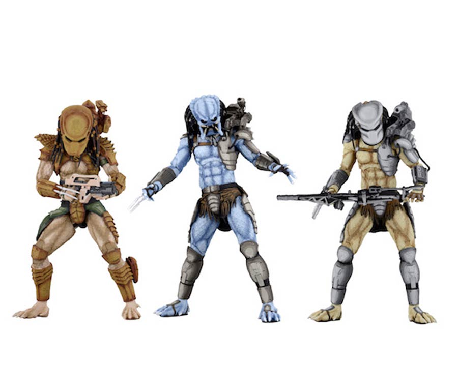 Aliens vs Predator Predator Arcade 7-Inch Action Figure Assortment Case