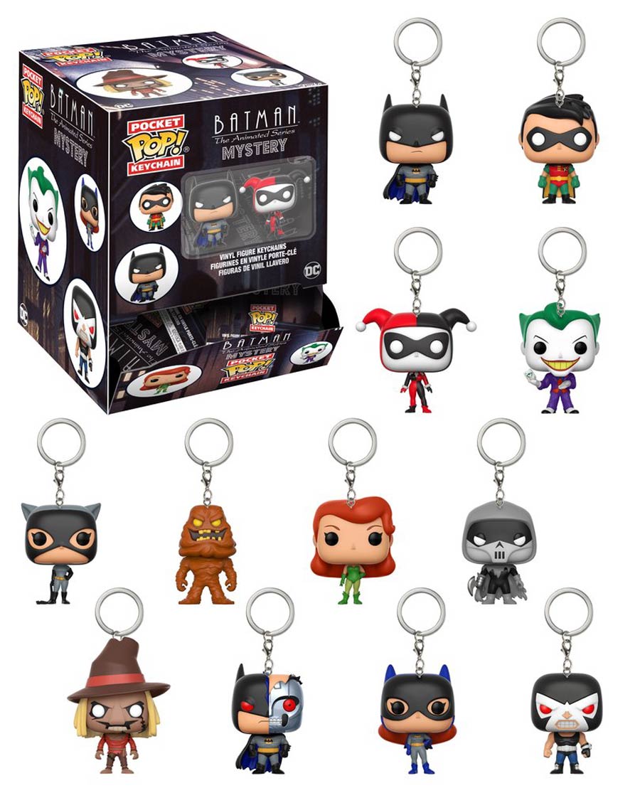 POP Keychain Batman The Animated Series Blind Mystery Box Figure