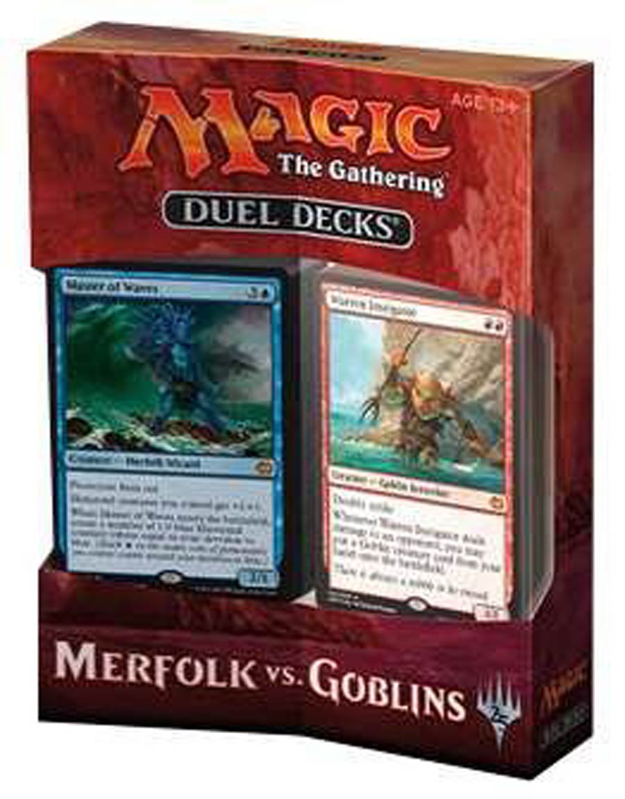 Magic The Gathering Duel Decks Merfolk VS Goblins