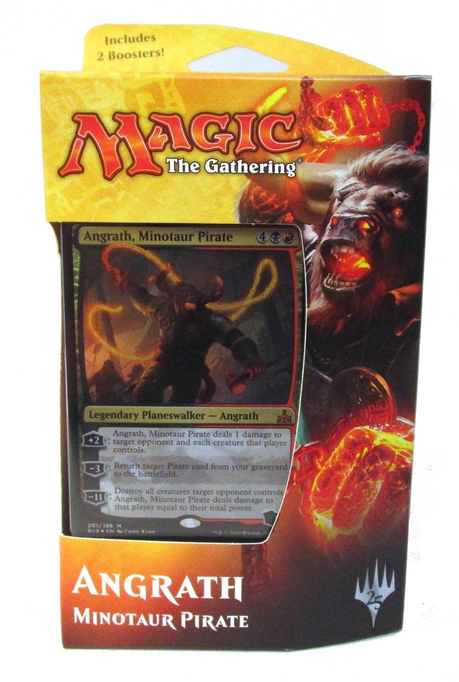 Magic The Gathering Rivals Of Ixalan Planeswalker Deck - Angrath Minotaur Pirate