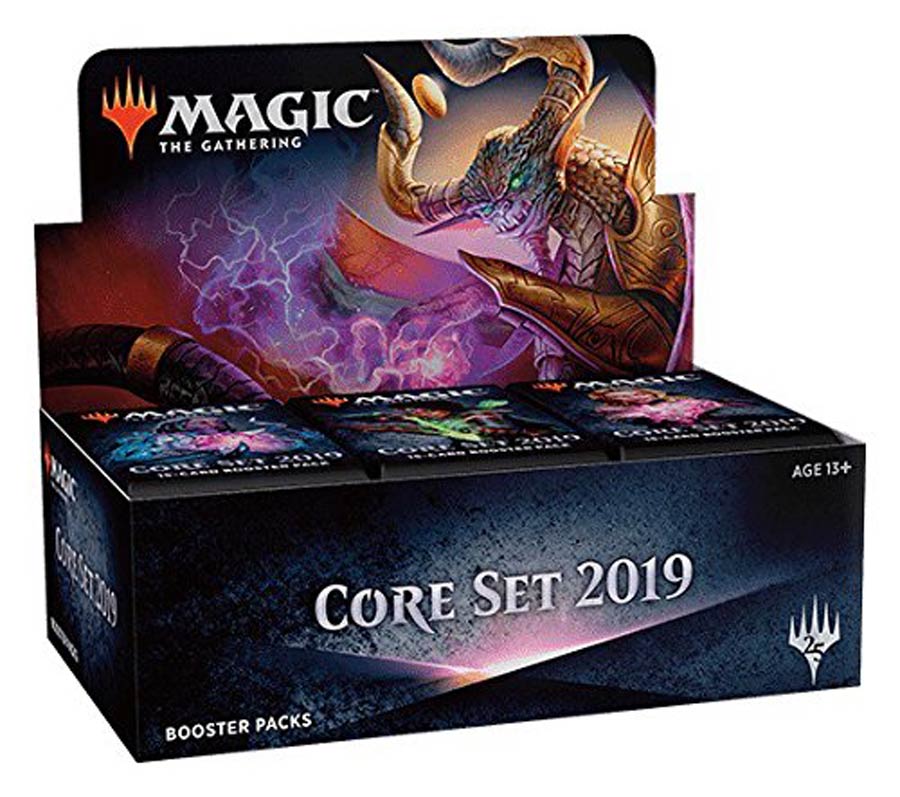 Magic The Gathering Core Set 2019 Booster Display Of 36 Packs