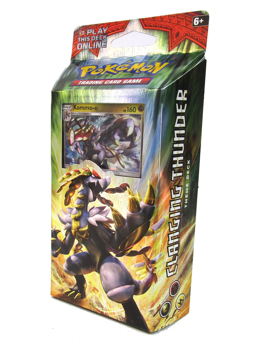 Pokemon TCG Sun & Moon Crimson Invasion Theme Deck - Clanging Thunder
