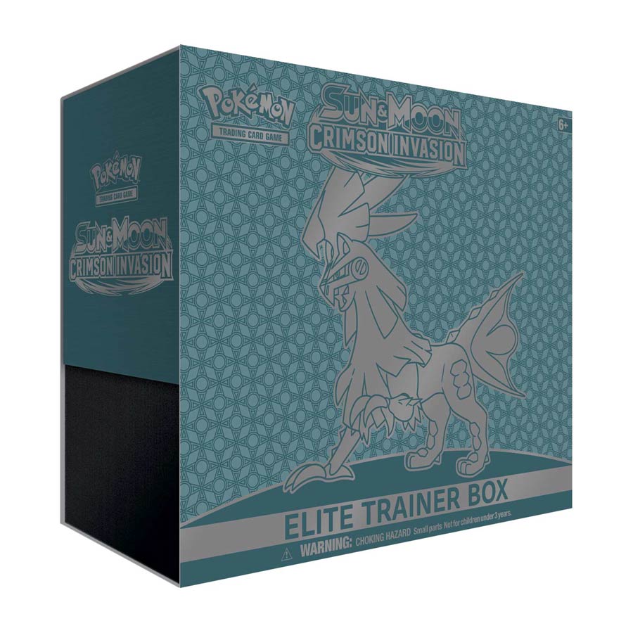 Pokemon TCG Sun & Moon Crimson Invasion Elite Trainer Kit