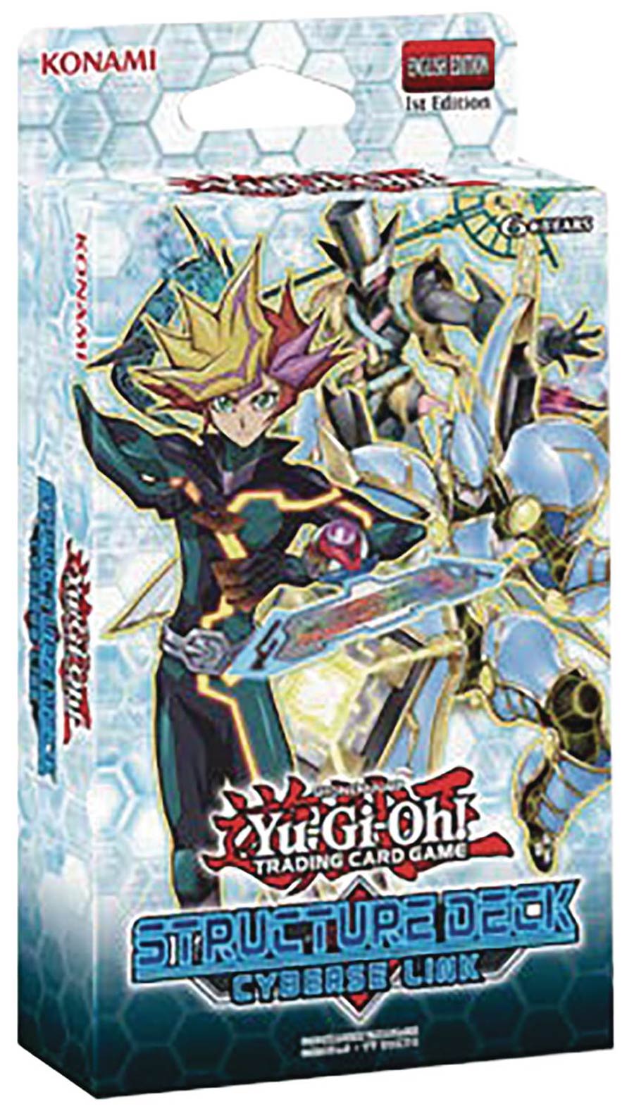 Yu-Gi-Oh Cyberse Link Structure Deck Display Of 8 Decks