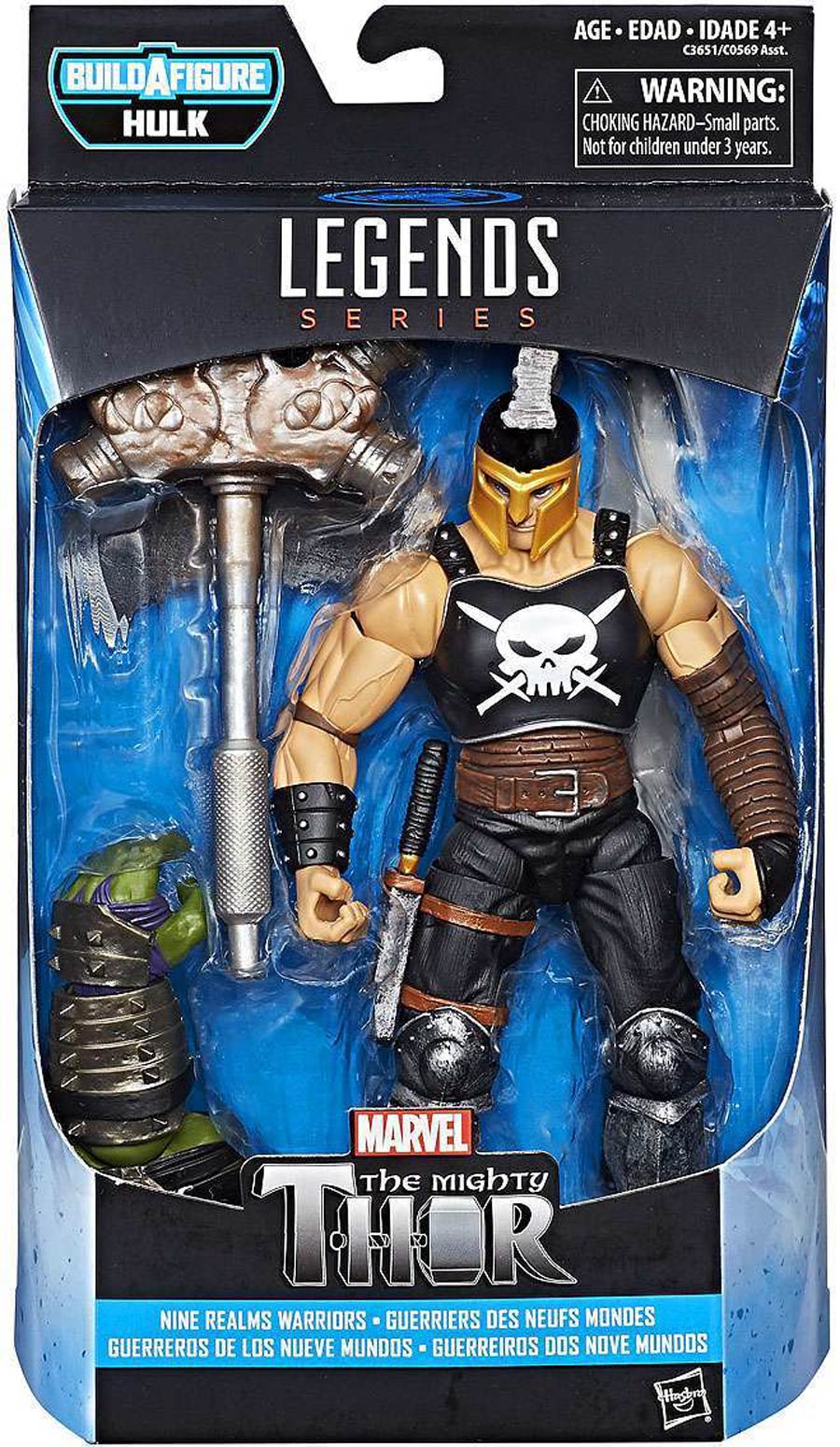 Thor Legends 6-Inch Action Figure - Ares With Hulk Build-A-Figure Part