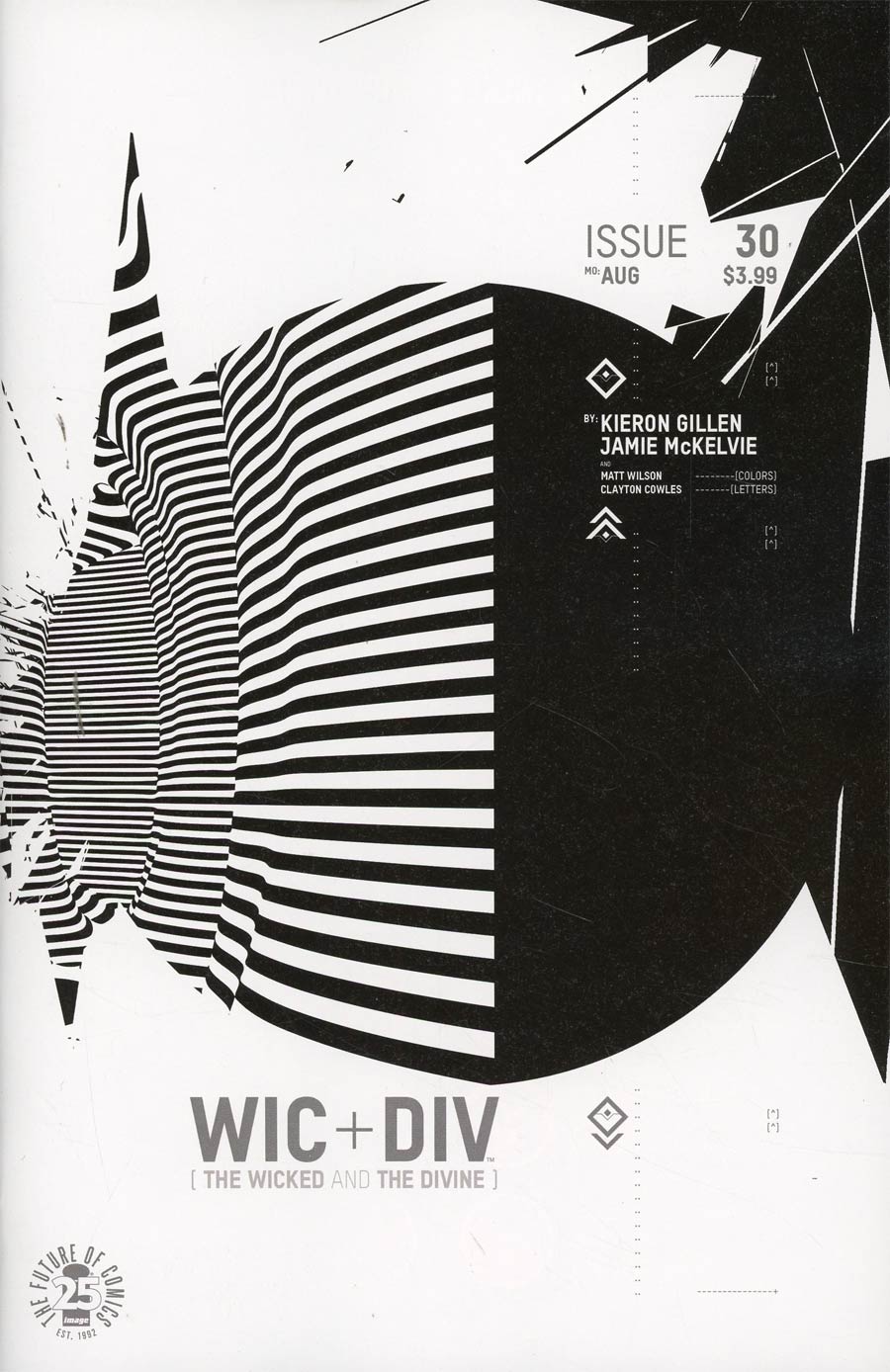 Wicked + The Divine #30 Cover C Variant Jonathan Hickman Month Cover