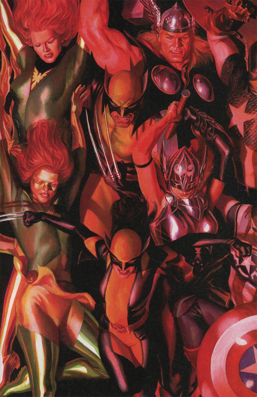 Generations Phoenix & Jean Grey #1 Cover D Incentive Alex Ross Connecting A Variant Cover