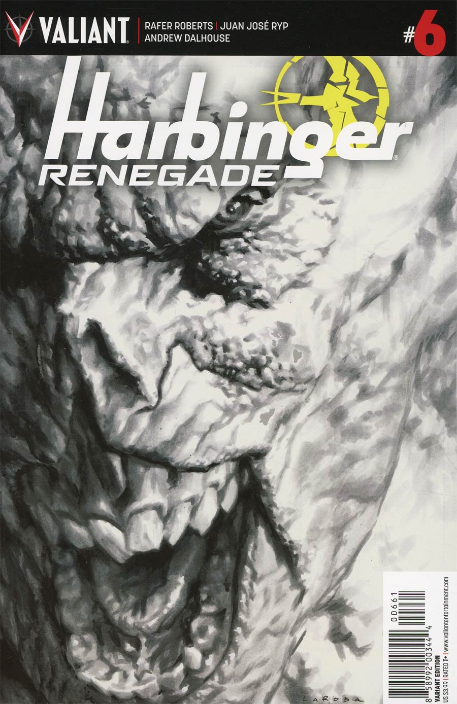 Harbinger Renegade #6 Cover F Incentive Lewis Larosa Sketch Cover