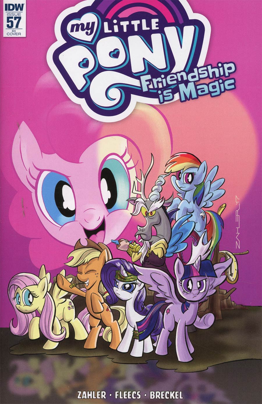 My Little Pony Friendship Is Magic #57 Cover C Incentive Thom Zahler Variant Cover