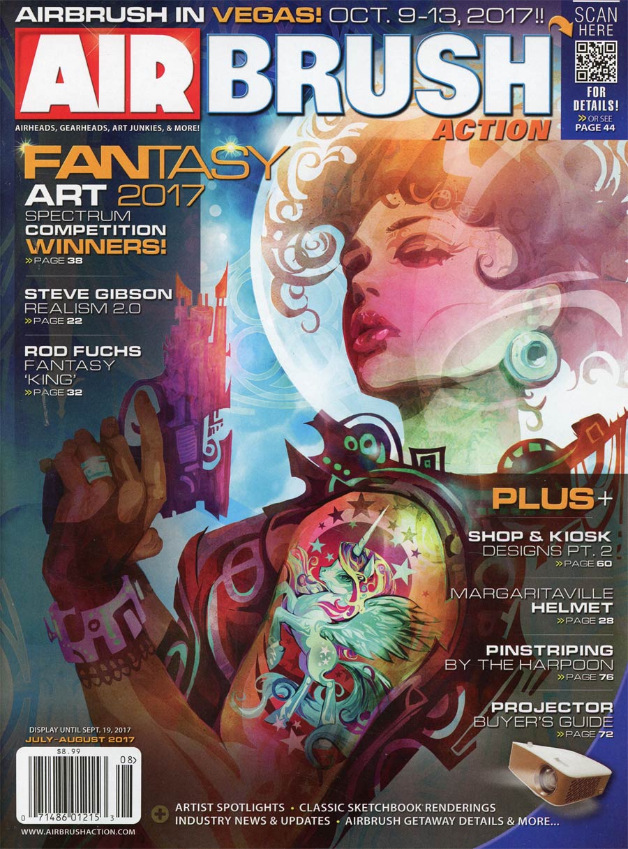 Air Brush Action Vol 33 #2 July / August 2017