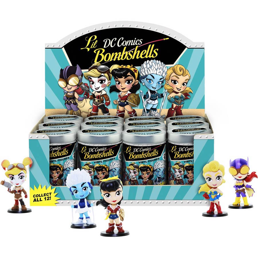 DC Comics Bombshells Mini Vinyl Figure Series 2 Blind Mystery Box