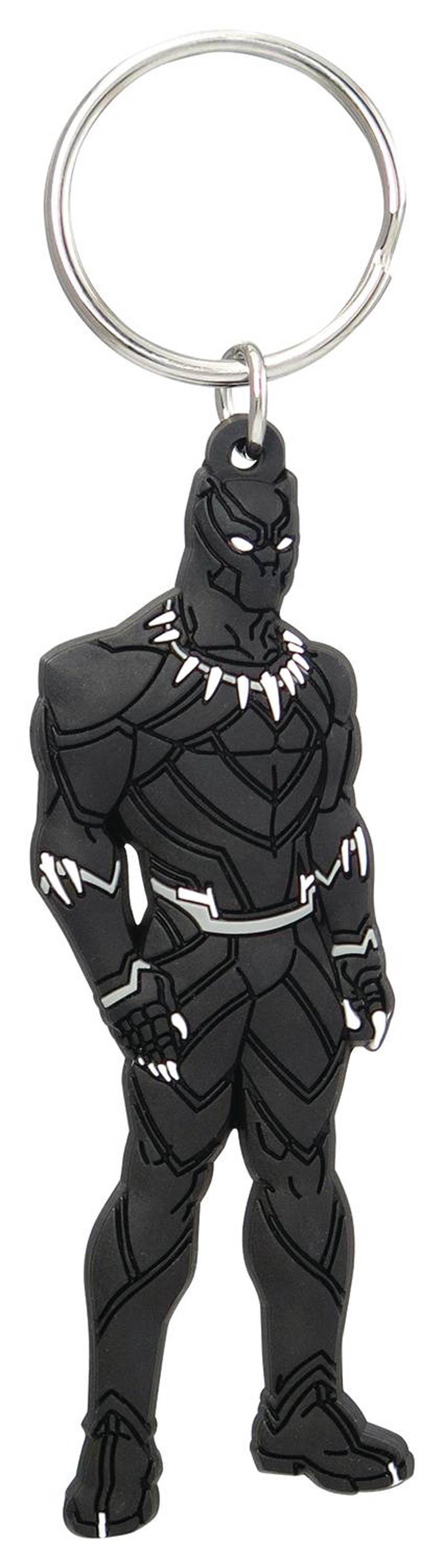 Marvel Black Panther Soft Touch PVC Keyring