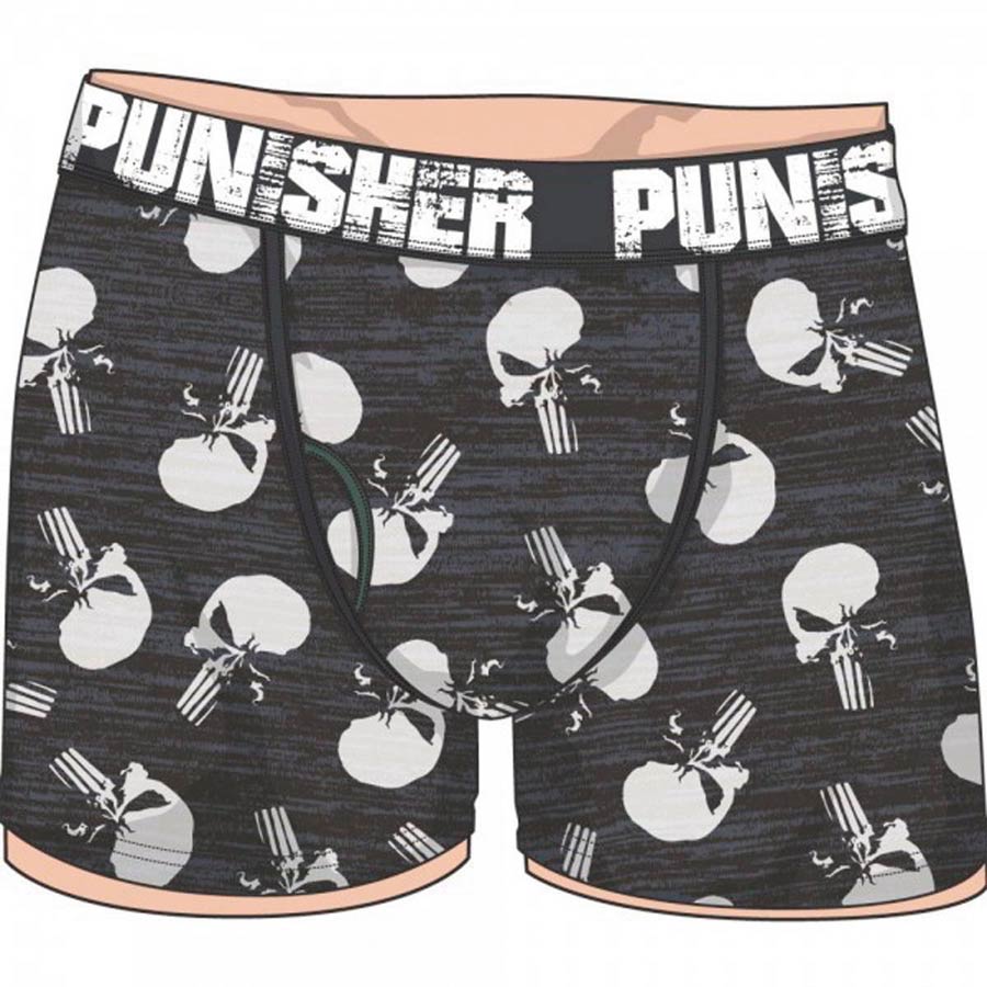 Marvel Punisher Logo Print Boxer-Brief X-Large