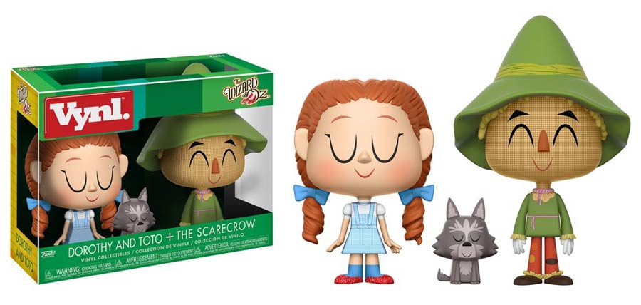 Vynl. Wizard Of Oz Dorothy And Scarecrow Vinyl Figure