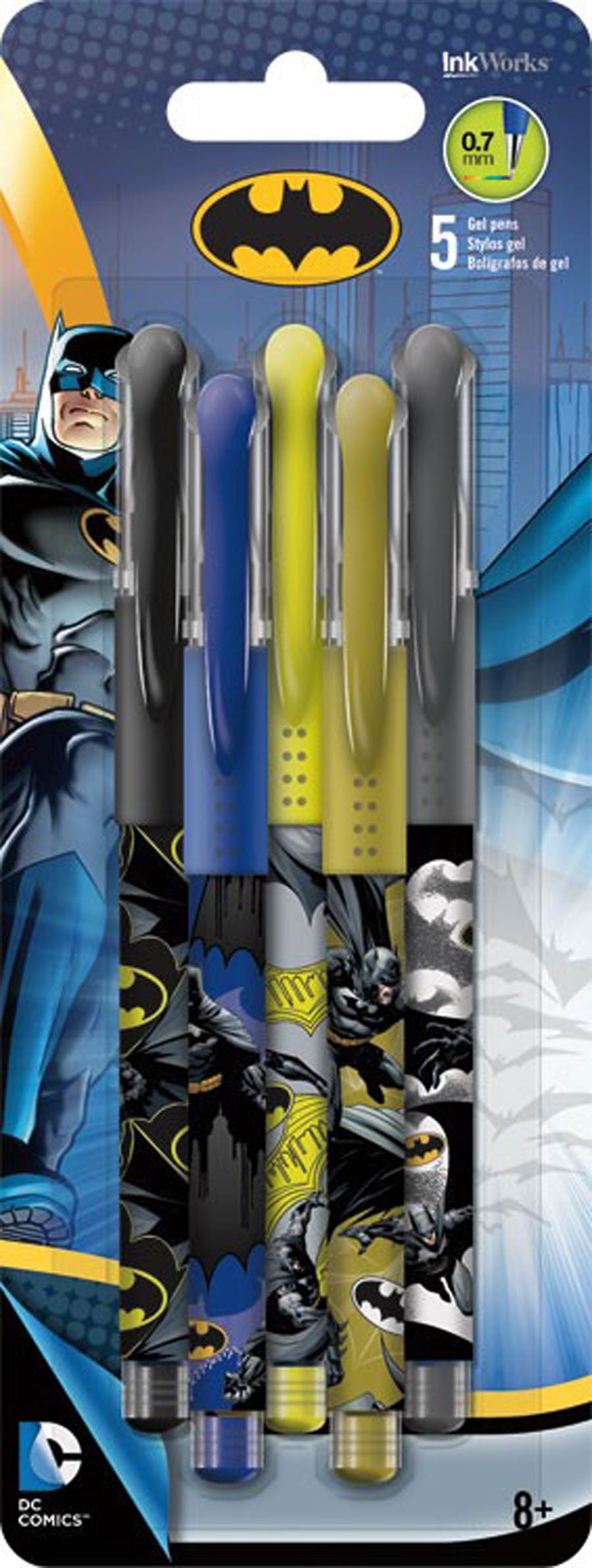 Batman Gel Pen 5-Pack